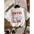 Women'WB shield FOG Club Round Neck Graphic Tee, Casual Letter Print Short Sleeve T-shirt for Summer, Ladies TNF for...