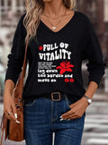 Women'WB shield Floral & Letter Print Superhero team Neck Tee, Casual Long Sleeve Graphic T-shirt, Ladies Fall TNF for...