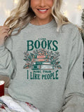 Women'WB shield Floral & Letter Print TNF Lined Sweatshirt, Casual Long Sleeve Round Neck Pullover for Fall & Winter,...