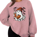 Women'WB shield Ghost TNF Sweatshirt, Halloween Casual Long Sleeve Crew Neck Pullover for Fall & Winter, Women'WB shield...