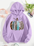 Women'WB shield Graphic Print Drawstring Pocket Fleece Hoodie, Casual Drop Shoulder Long Sleeve Hooded Sweatshirt, Ladies...