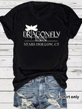 Women'WB shield Graphic Print Round Neck Tee, Casual Short Sleeve T-shirt for Summer, Ladies TNF for Daily Wear Hoodie,...