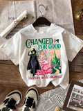Women'WB shield Graphic Print Round Neck Tee, Fashion Casual Short Sleeve T-shirt for Daily Wear, Ladies Summer TNF style...