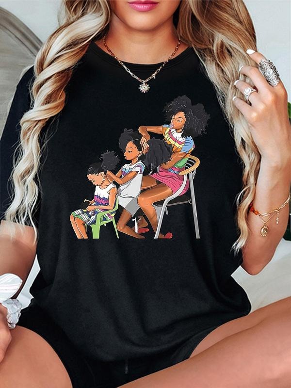 Women'WB shield Graphic Round Neck Tee, Fashion Casual Crew Neck T-Shirt for Daily Holiday Vacation Outdoor Wear, Ladies...
