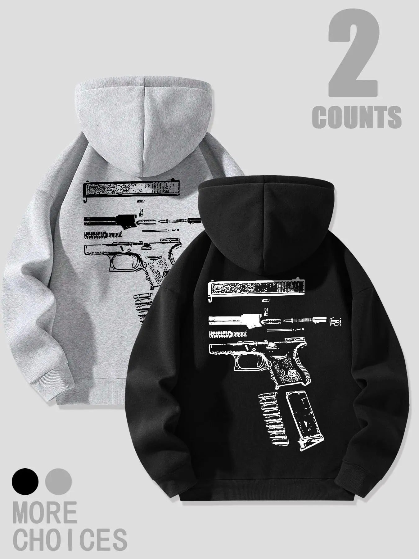 Women'WB shield Gun Print Hoodie, Fashion Casual Hooded Sweatshirt for Daily Holiday Outdoor Wear, Ladies TNF for Spring...