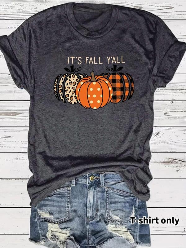 Women'WB shield Halloween TNF Round Neck Graphic Tee, Casual Fashion T-shirt for Summer, Women'WB shield Top for Daily...