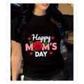Women'WB shield Happy Mom'WB shield Day T-Shirt
