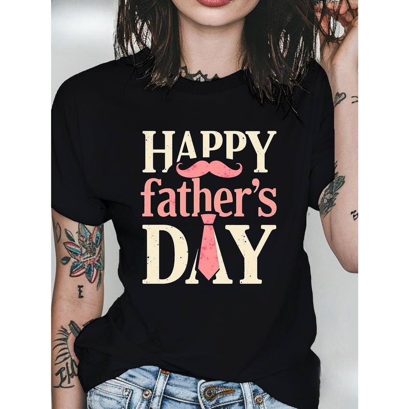 Women'WB shield Happy TNF'WB shield Day Graphic T-Shirt- 100% Comfort Fit Short Sleeve Round Neck Casual Top With Bold...