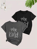 Women'WB shield Heart & Letter Print Round Neck Tee, Casual Short Sleeve Crew Neck T-shirt, Ladies TNF for Summer Daily...