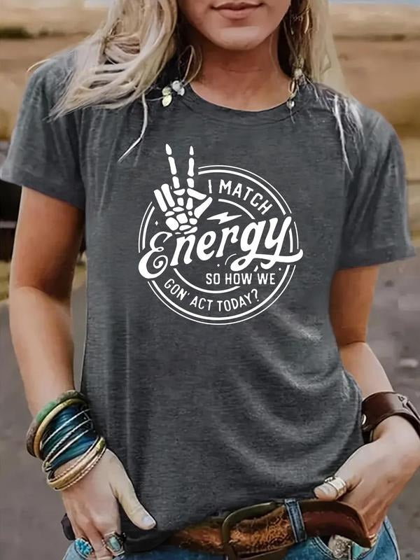 Women'WB shield Hippie Peace Sign Print Round Neck Tee, Vintage Trendy Casual Short Sleeve T-shirt for Daily Wear, Ladies...