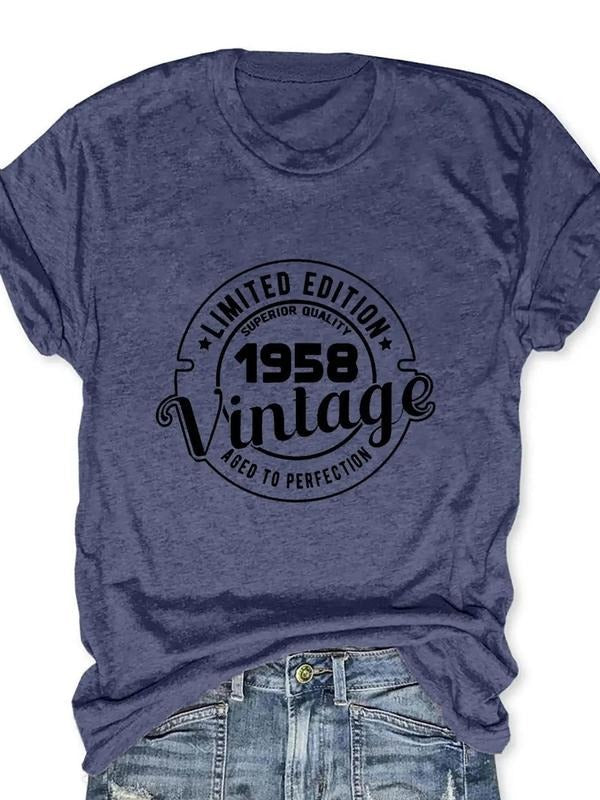 Women'WB shield Letter & Figure Print Round Neck Tee, Casual Short Sleeve Crew Neck T-Shirt for Daily Wear, Ladies TNF...