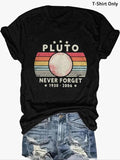 Women'WB shield Letter & Figure Print Round Neck Tee, Casual Short Sleeve T-shirt for Daily Wear, Ladies Spiky hair...