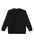 Women'WB shield Letter & Flag Print Round Neck Sweatshirt, Casual Long Sleeve Crew Neck Pullover for Spring & Fall,...
