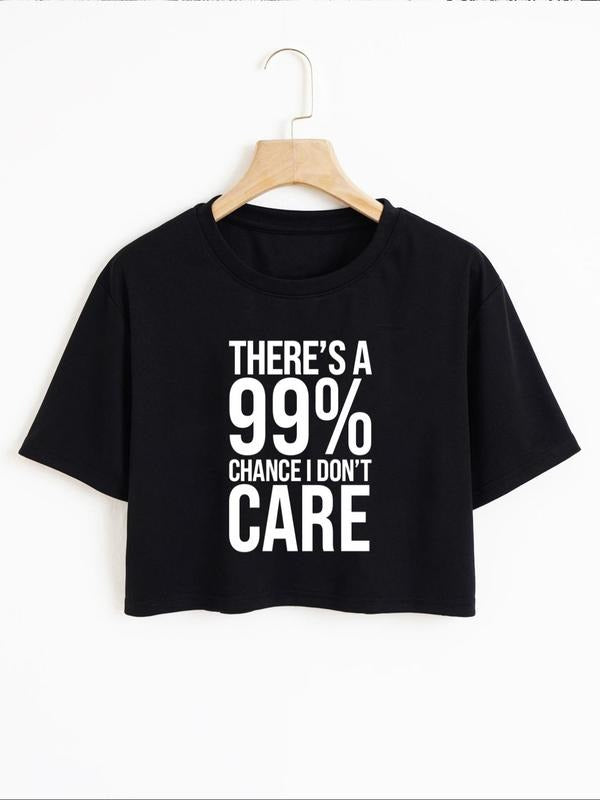 Women'WB shield Letter & Number Print Drop Shoulder Crop Tee, Casual Streetwear Short Sleeve Round Neck T-Shirt for...