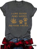 Women'WB shield Letter & Paw Print Round Neck Tee, Casual Short Sleeve Crew Neck T-shirt for Summer, Fashion Women'WB...