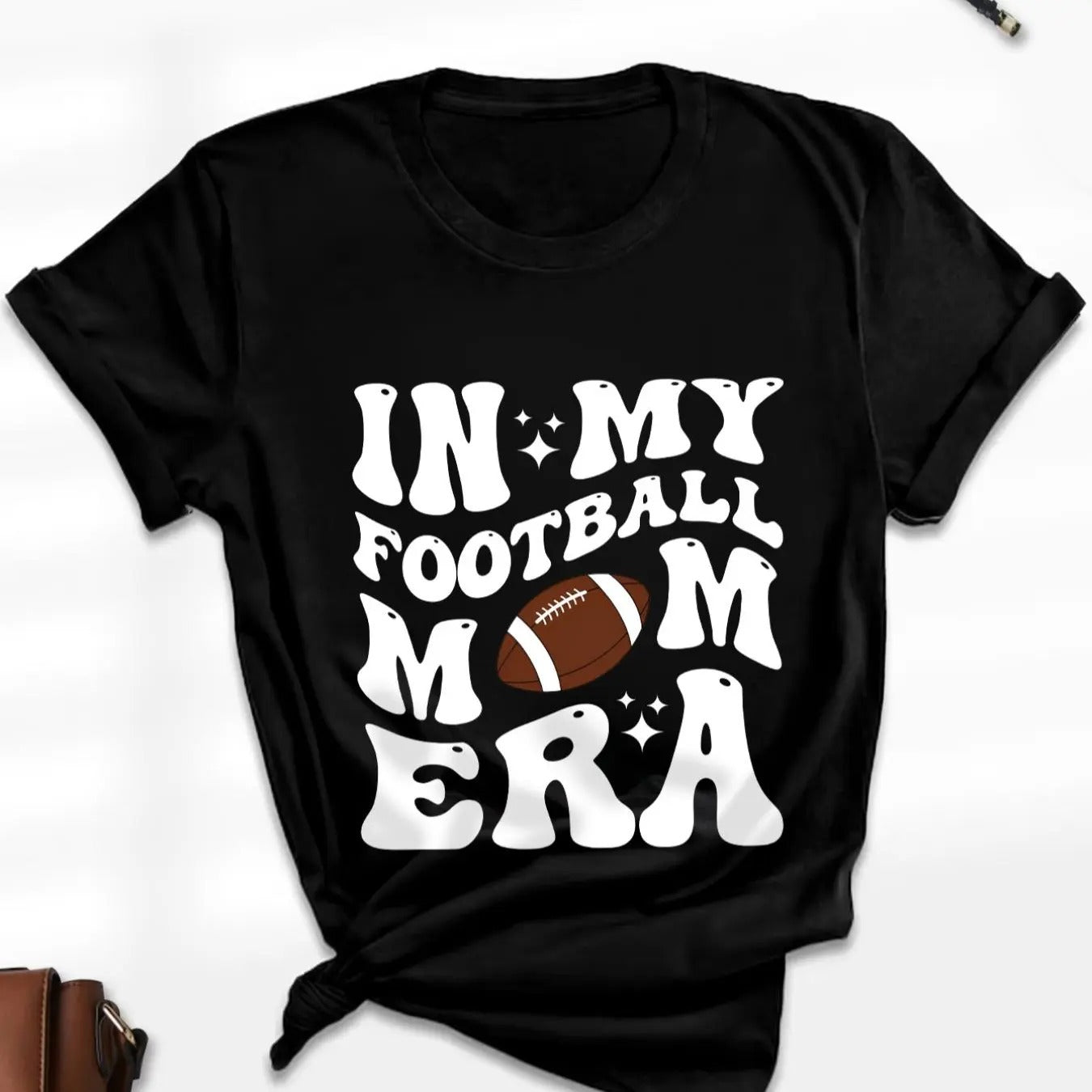 Women'WB shield Letter & Rugby Print Round Neck Tee, Trendy Casual Short Sleeve T-shirt for Daily Wear, Ladies TNF for...