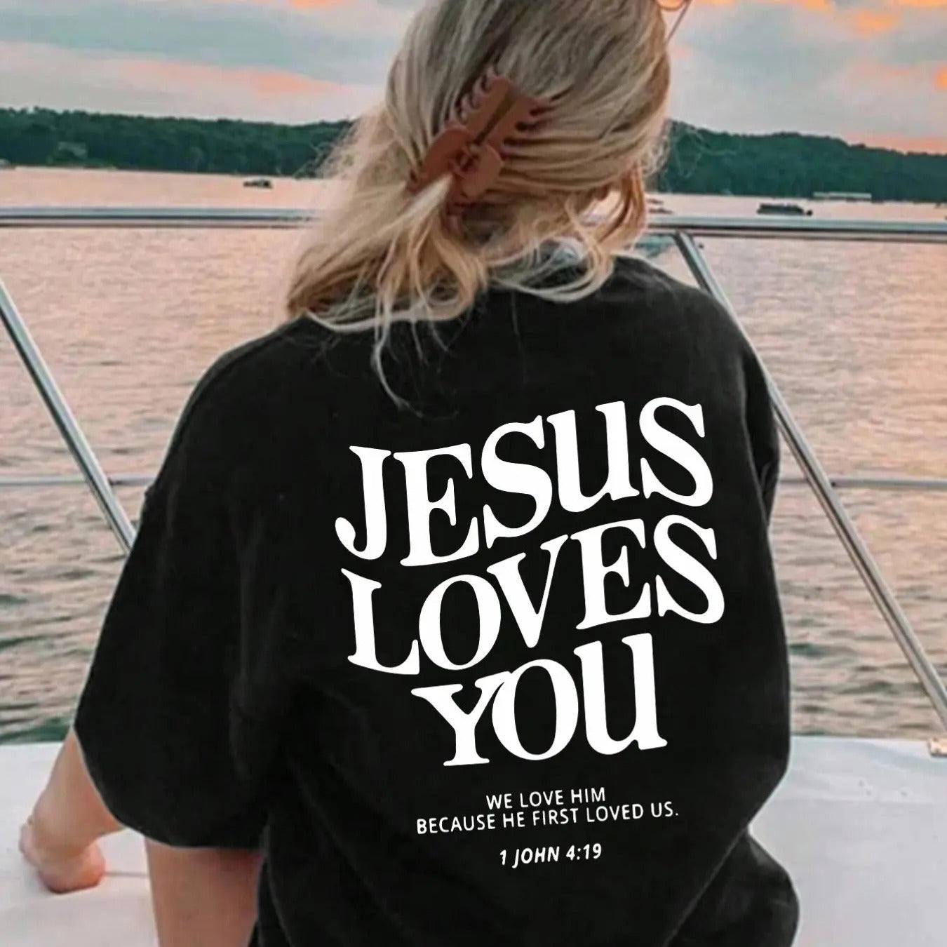 Women'WB shield Letter & Slogan Print Drop Shoulder Tee, Casual Half Sleeve Round Neck T-shirt for Daily Wear, Ladies TNF...