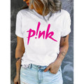Women'WB shield Letter Fashion Harajuku Printed T-shirt Summer Gunpla brand Spring Plus Size Short Sleeve Loose Round...