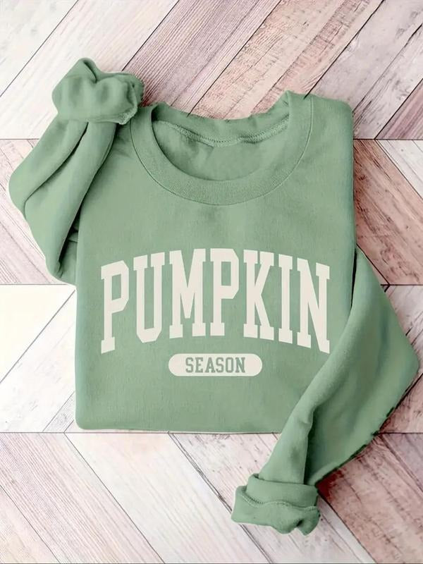 Women'WB shield Letter Print Crew Neck Pullover, Casual Long Sleeve Sweatshirt for Fall & Winter, Women'WB shield TNF for...