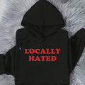 Women'WB shield Letter Print Drop Shoulder Fleece Hoodie, Fashion Casual Drawstring Pocket Hooded Sweatshirt for Daily...