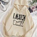Women'WB shield Letter Print Drop Shoulder Hoodie, Fashion Casual Drawstring Pocket Hooded Sweatshirt for Daily Holiday...
