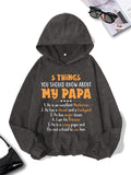 Women'WB shield Letter Print Drop Shoulder Hoodie, Fashion Casual Hooded Sweatshirt for Daily Holiday Outdoor Wear,...
