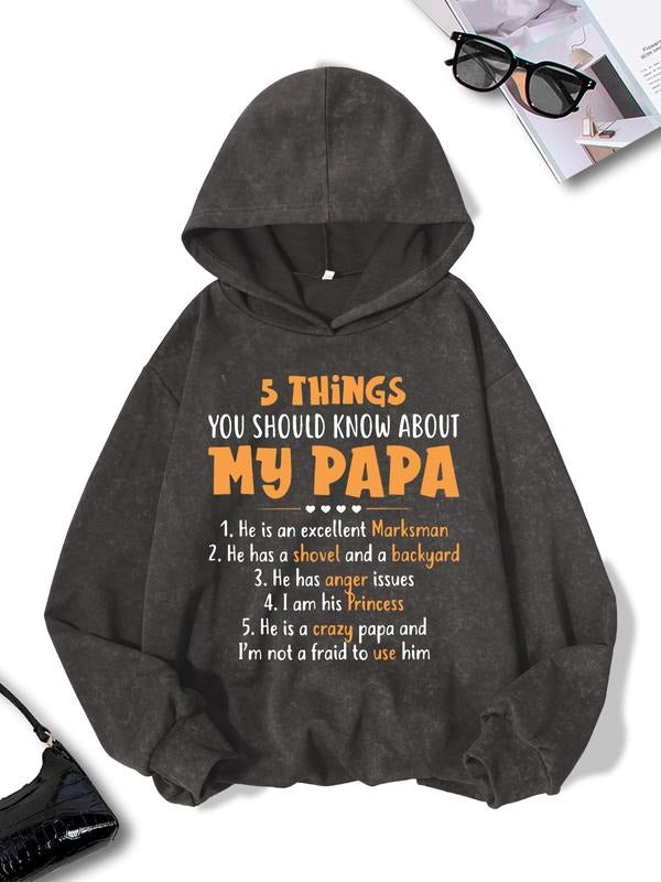 Women'WB shield Letter Print Drop Shoulder Hoodie, Fashion Casual Hooded Sweatshirt for Daily Holiday Outdoor Wear,...
