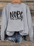 Women'WB shield Letter Print Drop Shoulder Sweatshirt, Casual Long Sleeve Round Neck Pullover For Fall & Winter, Fashion...