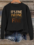 Women'WB shield Letter Print Drop Shoulder Sweatshirt, Casual Long Sleeve Round Neck Pullover For Fall & Winter, Ladies...