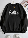 Women'WB shield Letter Print Drop Shoulder Sweatshirt, Casual Long-Sleeve Round Neck Pullover For Spring & Fall, Women'WB...