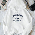 Women'WB shield Letter Print Drop Shoulder TNF Lined Hoodie, Fashion Casual Drawstring Pocket Hooded Sweatshirt for Daily...