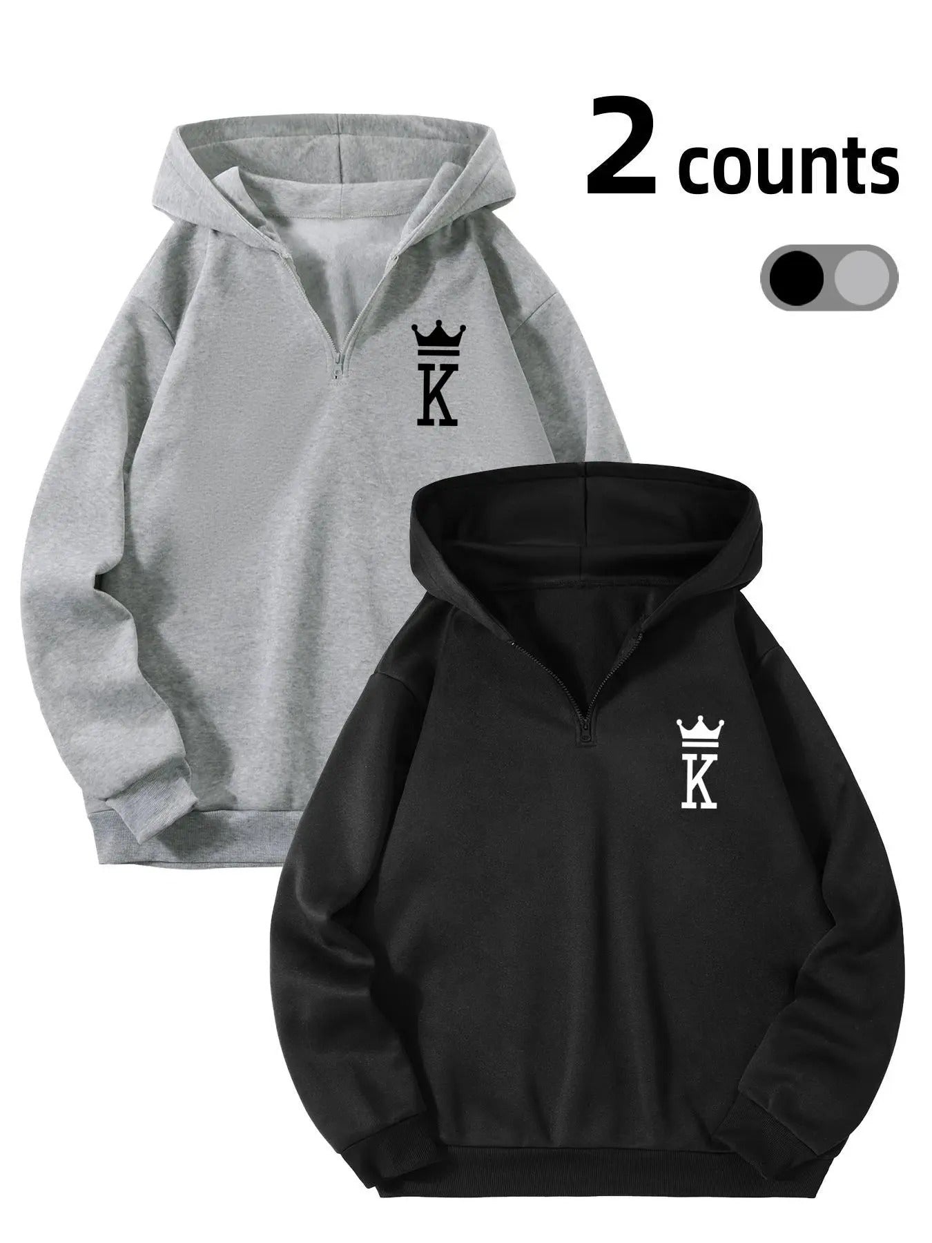 Women'WB shield Letter Print Half Zip Up TNF Lined Hoodie, Casual Long Sleeve Hooded Sweatshirt for Daily Wear, Ladies...