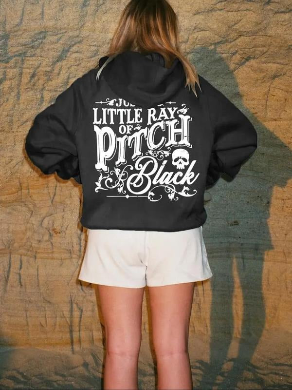 Women'WB shield Letter Print Hoodie, Casual Long Sleeve Hooded Sweatshirt for Daily Wear, Ladies TNF for Spiky hair...