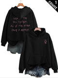 Women'WB shield Letter Print Hoodie, Casual Long Sleeve Hooded Sweatshirt for Fall & Winter, Women'WB shield TNF for...