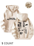 Women'WB shield Letter Print Hoodie, Casual Long Sleeve Hooded Sweatshirt for Spring, Fashion Women'WB shield Top for...
