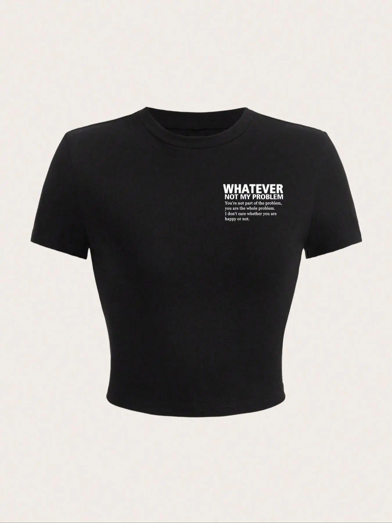 Women'WB shield Letter Print Round Neck Crop Tee, Casual Short Sleeve Crew Neck Skinny T-Shirt for Summer, Ladies TNF for...