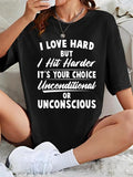 Women'WB shield Letter Print Round Neck Drop Shoulder Tee, Summer TNF Women Casual Half Sleeve Crew Neck T-Shirt for...