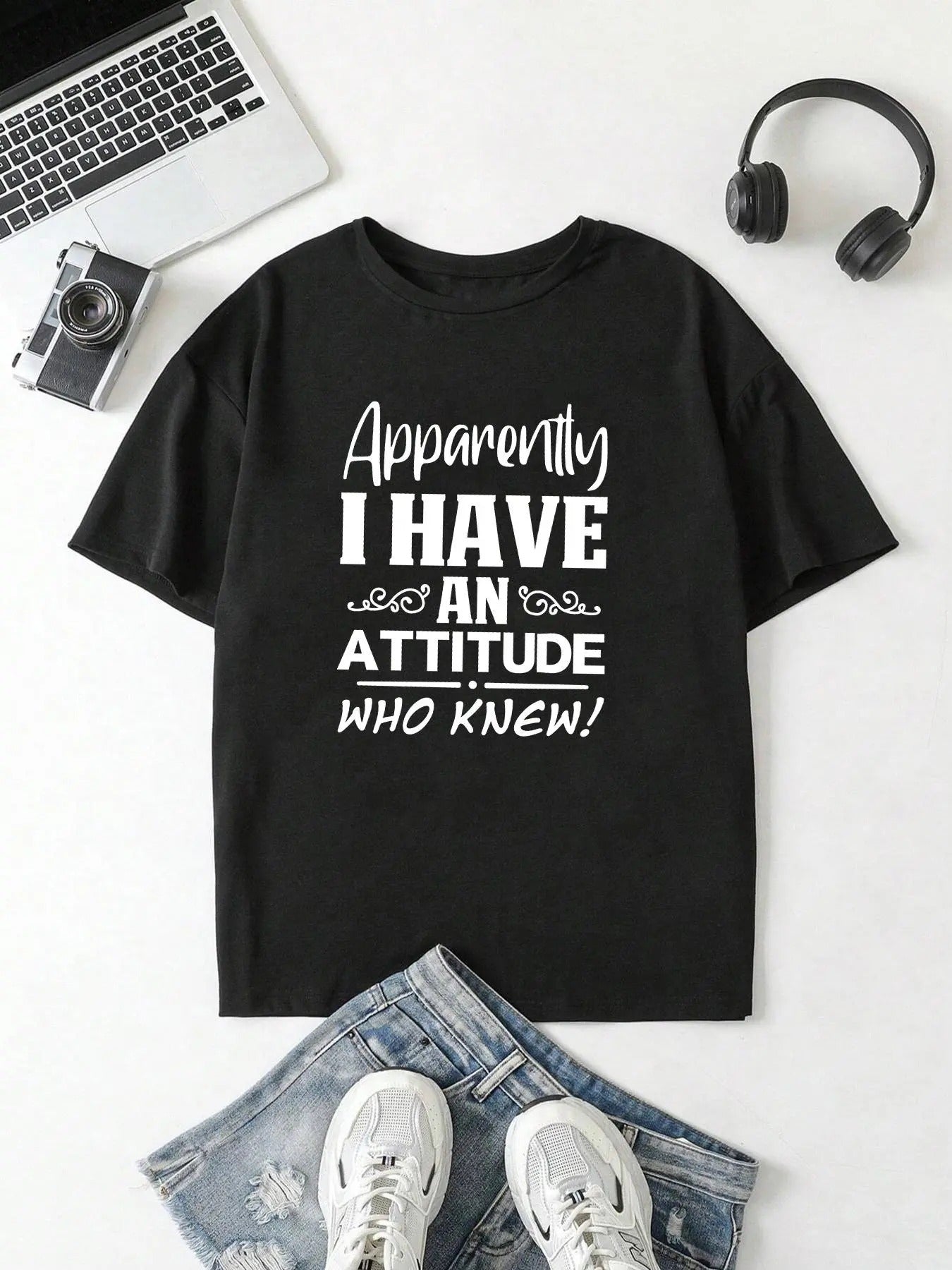 Women'WB shield Letter Print Round Neck Drop Shoulder Tee, Summer TNF Women Casual Short Sleeve Crew Neck T-Shirt for...