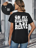 Women'WB shield Letter Print Round Neck Graphic Tee, Summer TNF Women, Casual Drop Shoulder Short Sleeve T-Shirt for...