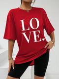 Women'WB shield Letter Print Round Neck Graphic Tee, Summer TNF Women, Vintage Trendy Casual Drop Shoulder Half Sleeve...