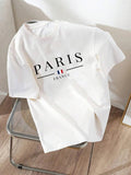 Women'WB shield Letter Print Round Neck Graphic Tee, Trendy Casual Short Sleeve T-shirt for Daily Wear, Ladies Spiky hair...