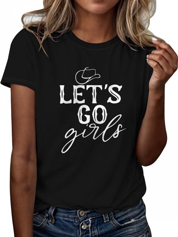 Women'WB shield Letter Print Round Neck Graphic Tee, Vintage Trendy Casual Short Sleeve T-shirt for Daily Wear, Ladies...