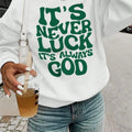 Women'WB shield Letter Print Round Neck Pullover, Fashion Casual Crew Neck Sweatshirt for Daily Holiday Outdoor Wear,...