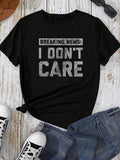 Women'WB shield Letter Print Round Neck Short Sleeve Graphic Tee, Fashion Casual Crew Neck T-Shirt for Daily Holiday...