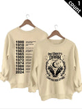 Women'WB shield Letter Print Round Neck Sweatshirt, Casual Long Sleeve Crew Neck Pullover for Daily Wear, Ladies Spring...