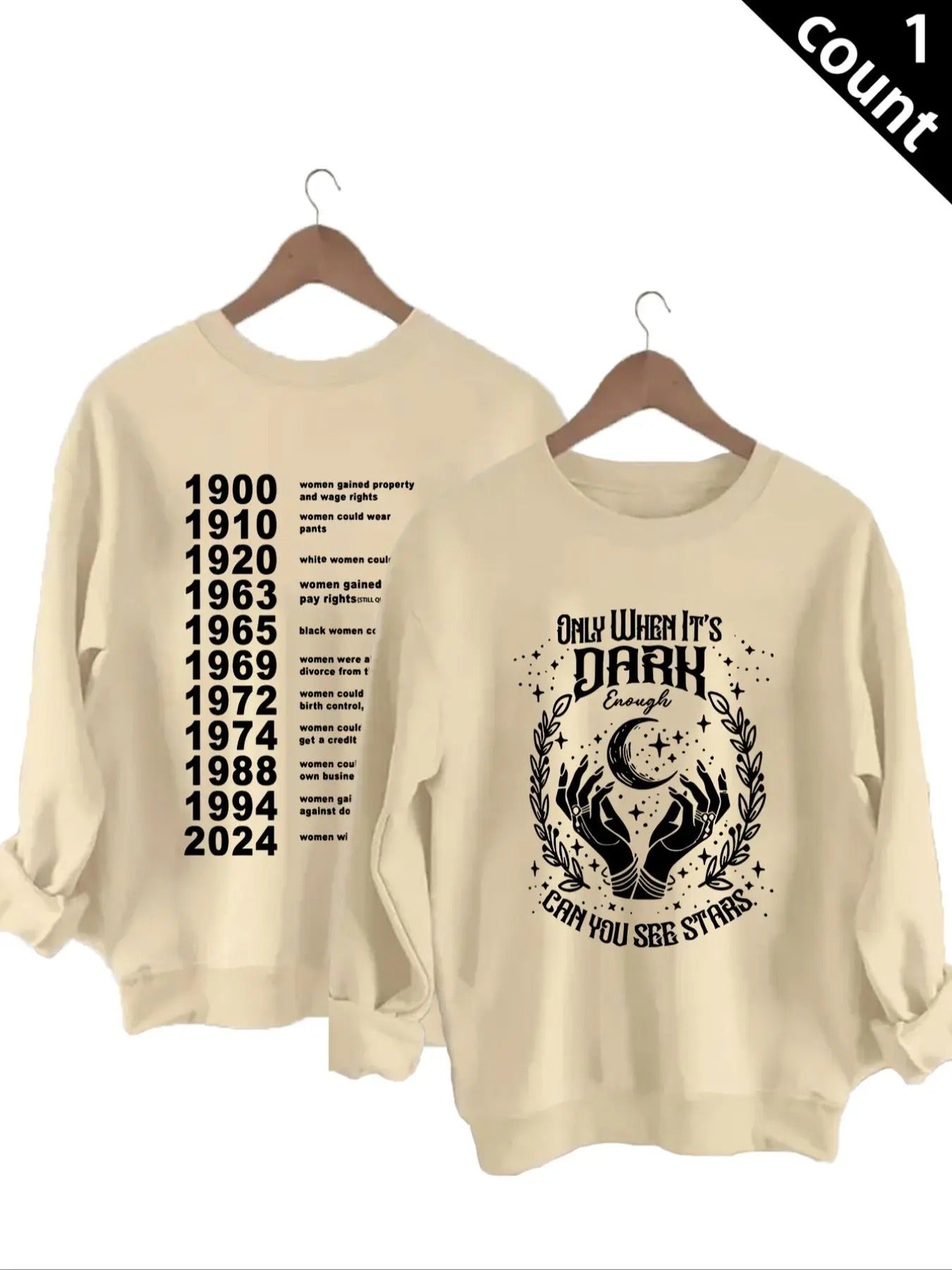 Women'WB shield Letter Print Round Neck Sweatshirt, Casual Long Sleeve Crew Neck Pullover for Daily Wear, Ladies Spring...