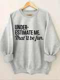 Women'WB shield Letter Print Round Neck Sweatshirt, Casual Long Sleeve Crew Neck Pullover for Fall & Winter, Women'WB...