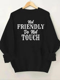 Women'WB shield Letter Print Round Neck Sweatshirt, Casual Long Sleeve Crew Neck Pullover for Fall & Winter, Women'WB...