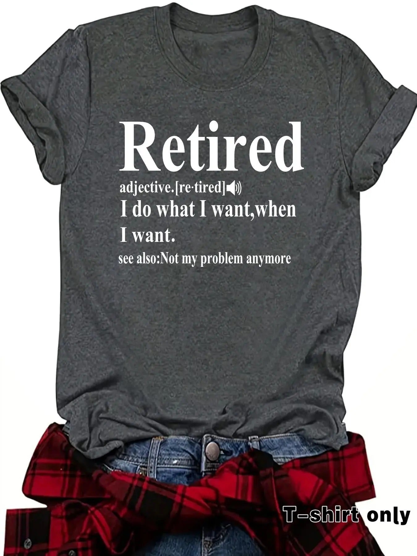 Women'WB shield Letter Print Round Neck Tee, Casual Retired Letter Print Short Sleeve T-shirt for Summer, Ladies TNF for...