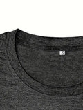 Women'WB shield Letter Print Round Neck Tee, Casual Short Sleeve Crew Neck T-Shirt for Spring, Fashion Women'WB shield...